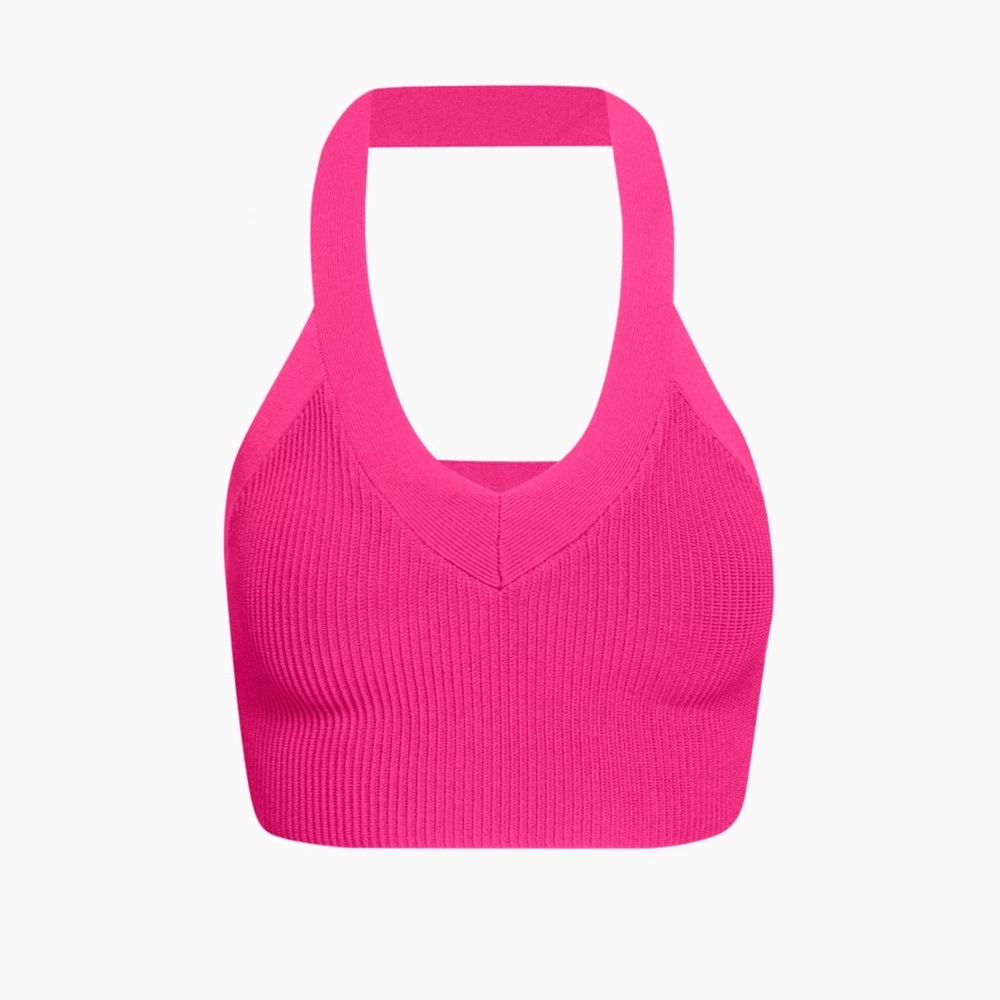 Aritzia Sculpt Knit Halter Top